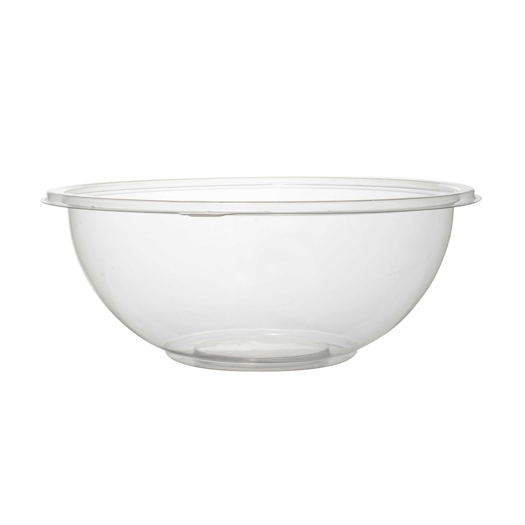 16oz. SALAD BOWL PET BLACK, CLEAR