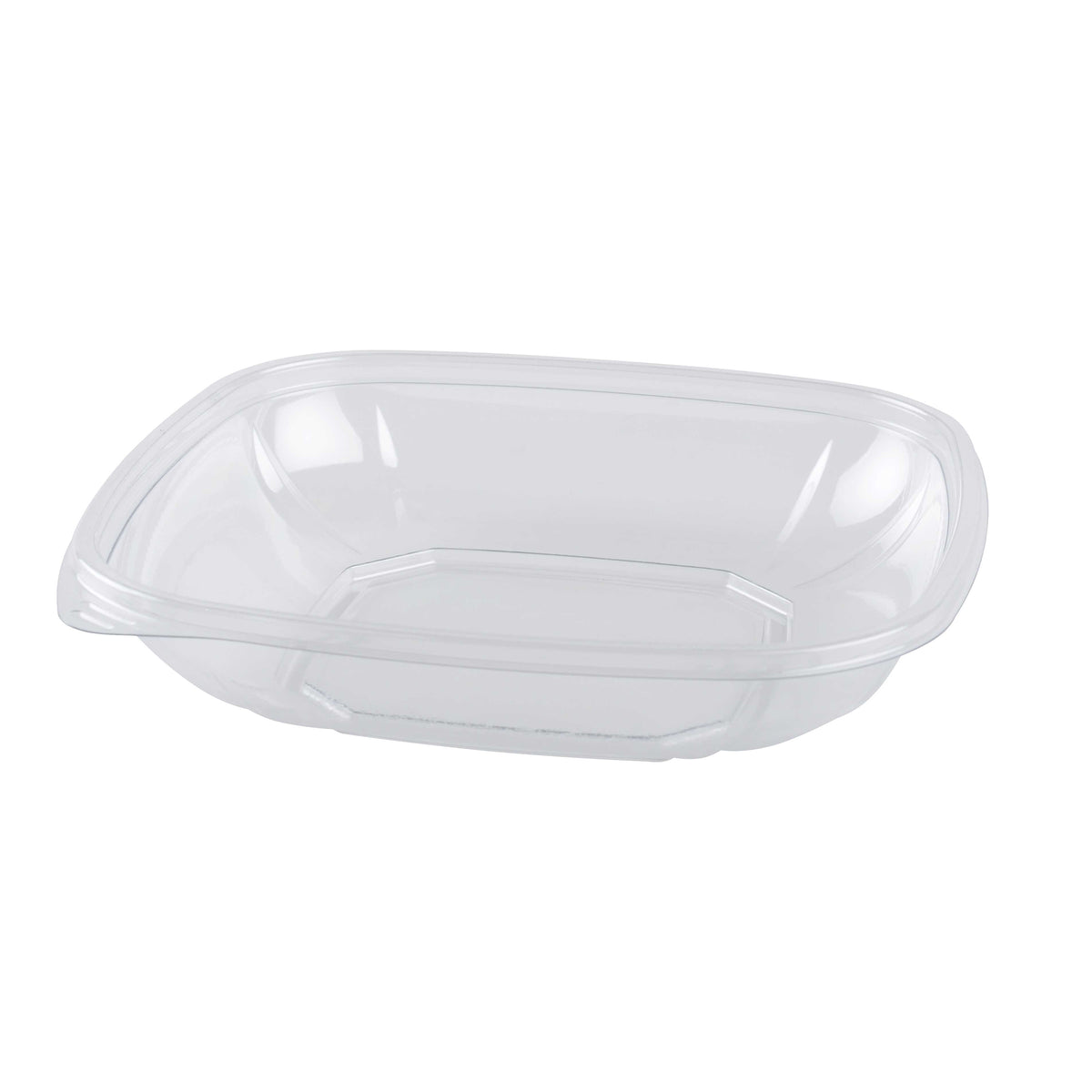 24 oz. Medium, Square Bowl PET, Clear — Case of 300 (Item 15024M-CL)
