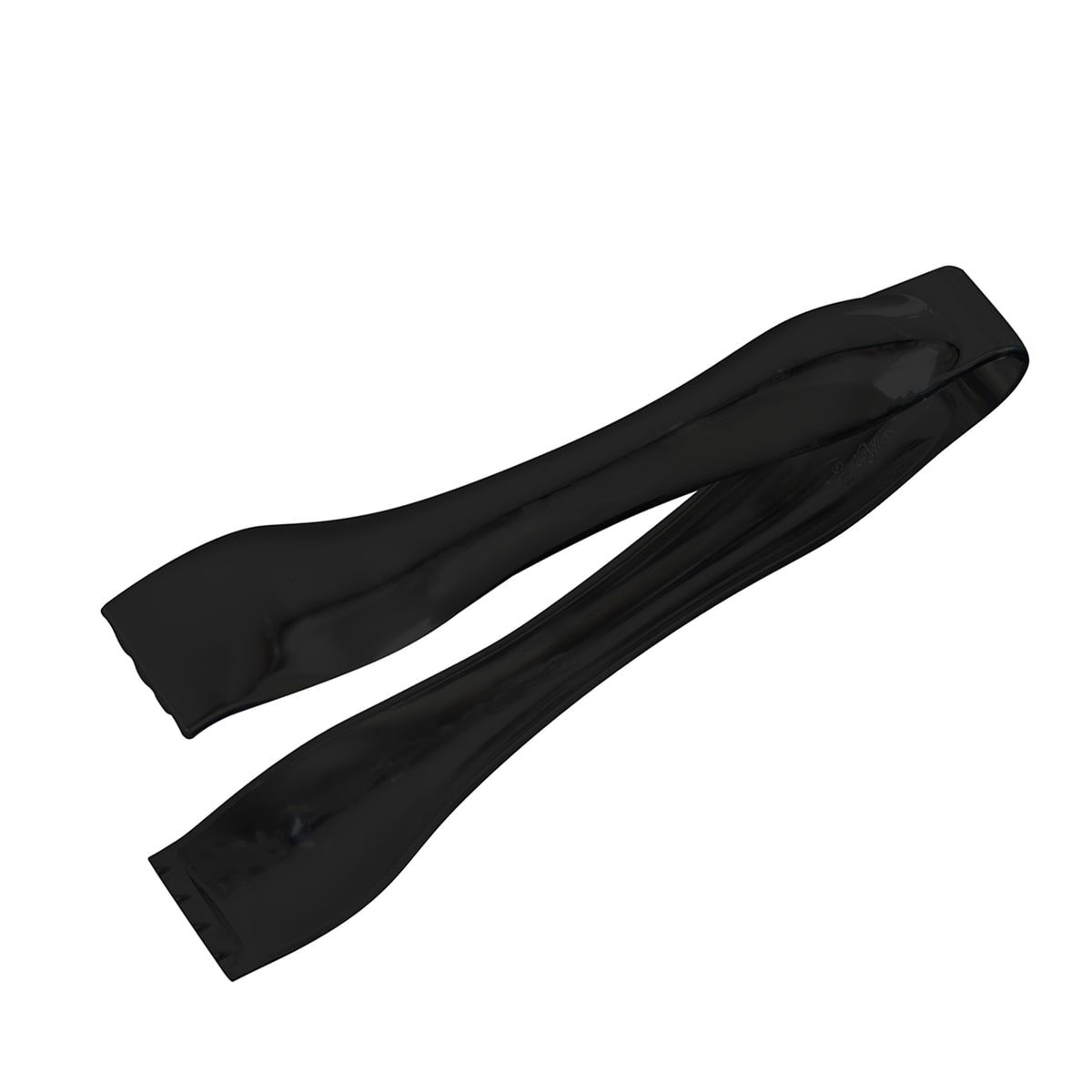 6" Tongs, Black — Case of 48 (Item 3326-BK)