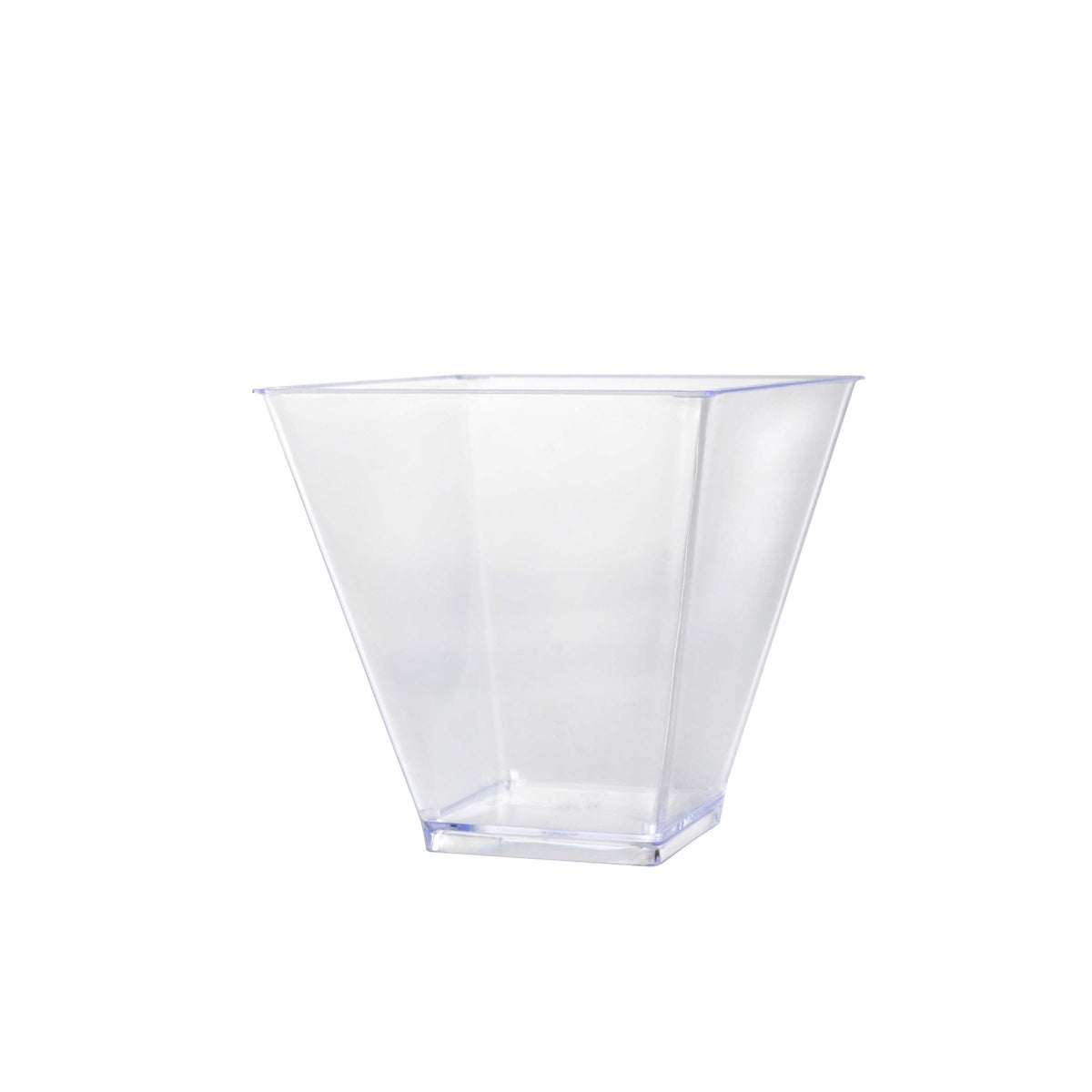 6 oz. Twisted Cup, Clear — Case of 600 (Item 6419-CL)