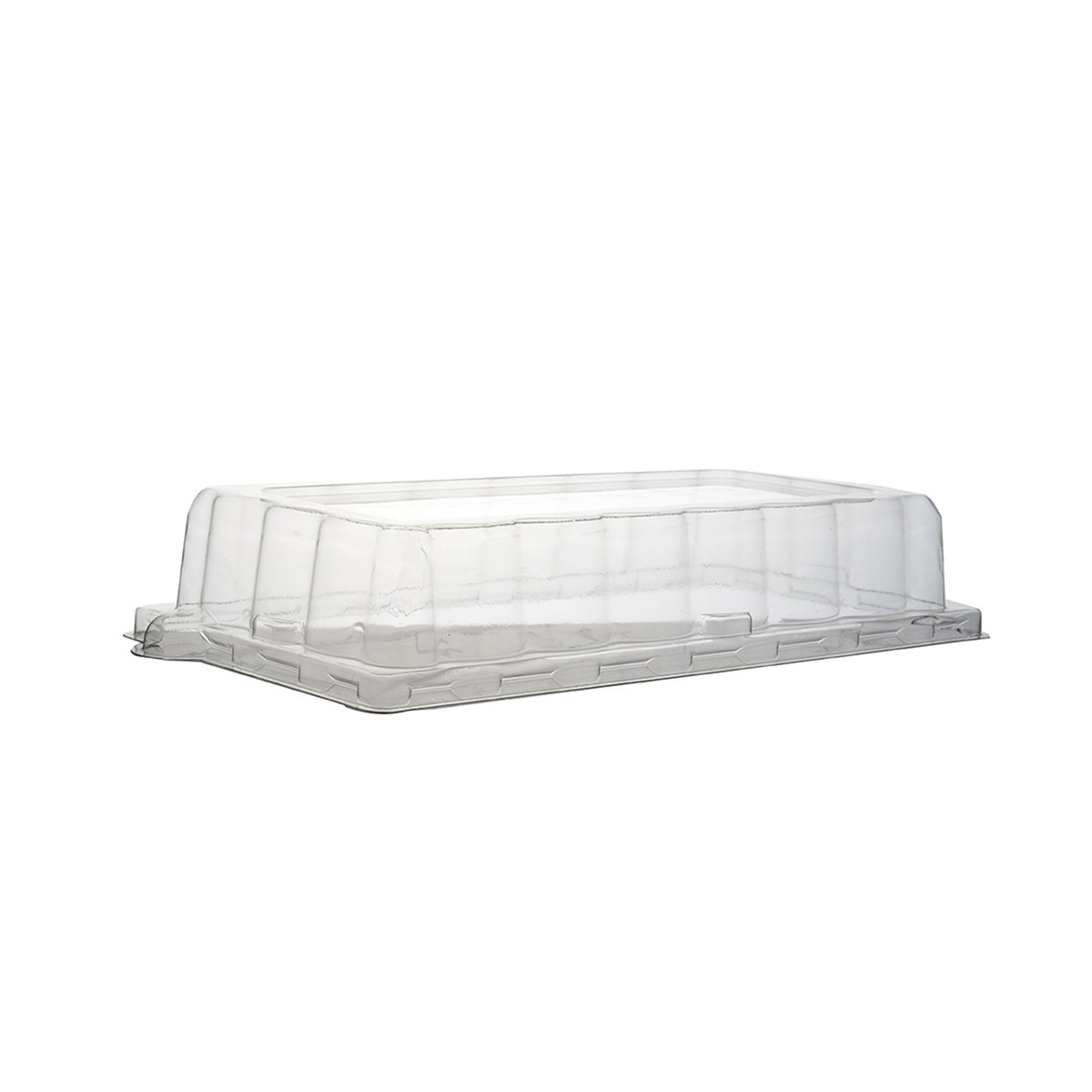 10" X 5" Dome Lid for Rectangle Plate, Clear — Case of 500 (Item 42RCPL105)