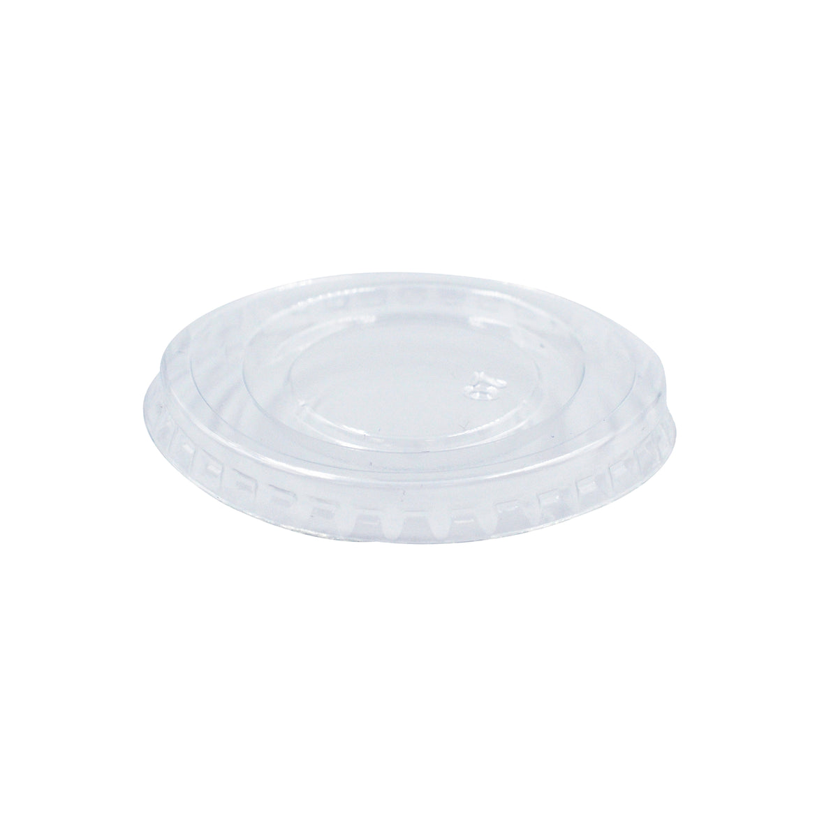 2.5" Lid for 2 oz. Portion Cup, Clear — Case of 2500 (Item 42PCL2)