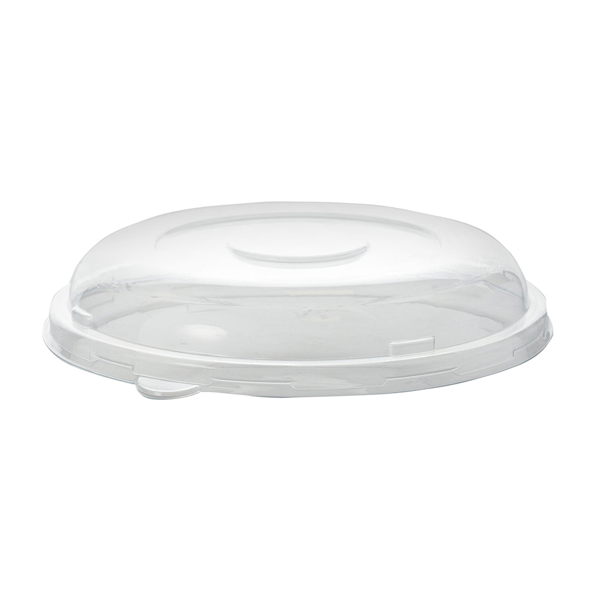 8" Dome Lid for Round Bowls, Clear — Case of 300 (Item 42RBL)