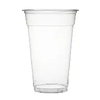 10 oz PET clear drinking cup