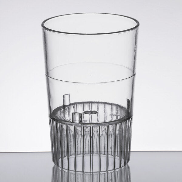 Fineline 1 oz. Clear Hard Plastic Shooter Glass - 500/Case