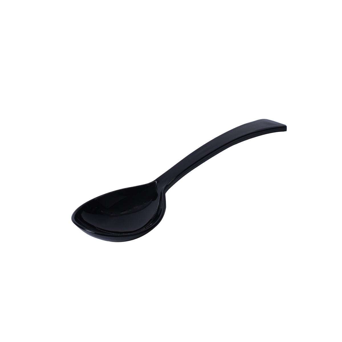 10" Extra Heavy Serving Spoon, Black — Case of 100 (Item EMI-ESP10.BK)