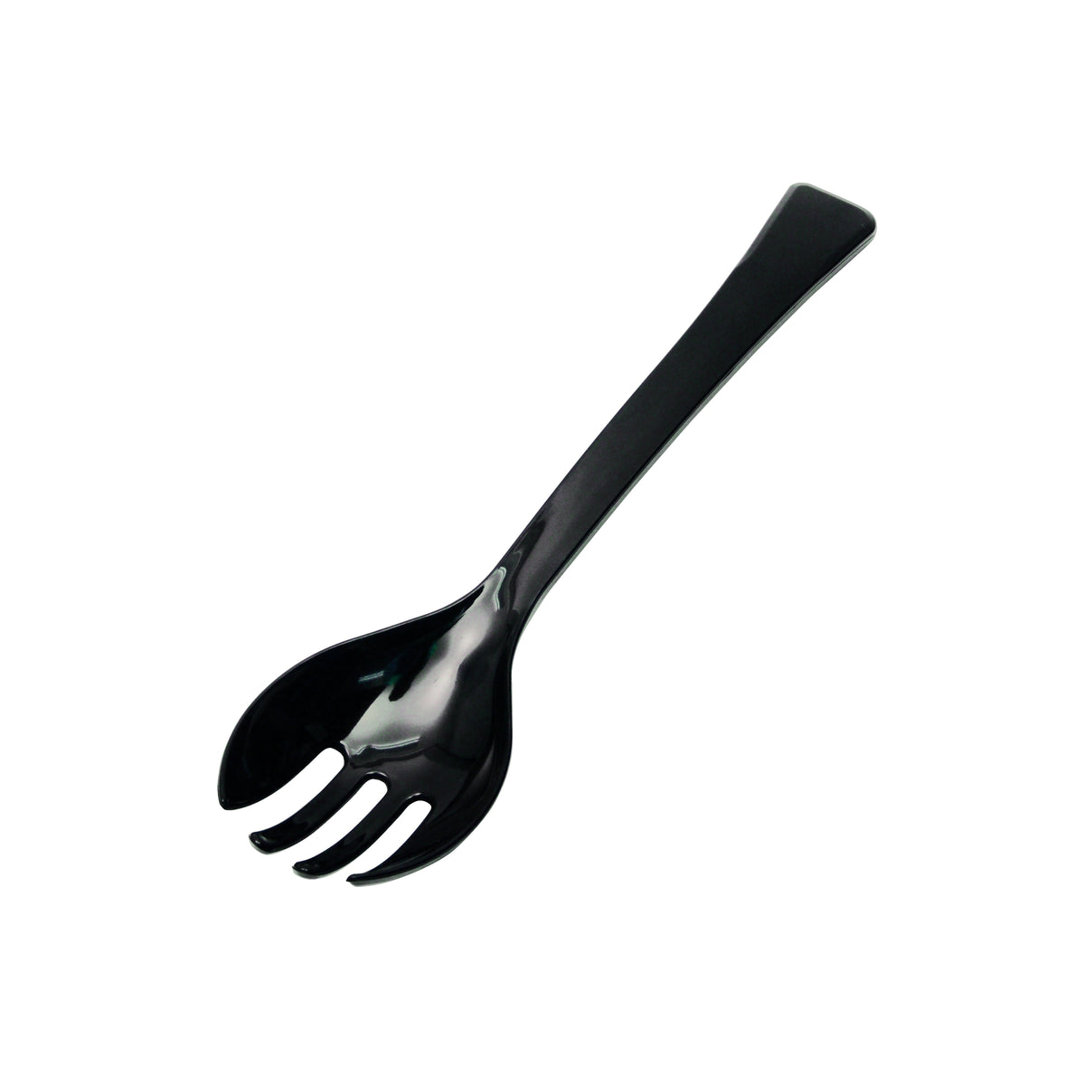 10" EXTRA HEAVY SERVING FORK 100/CS BLACK, CLEAR, WHITE