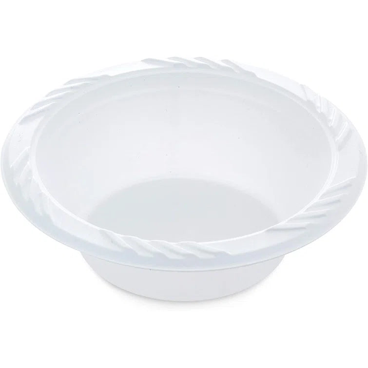5 oz Plastic Bowl White 9"