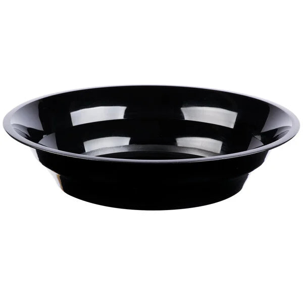 Fineline ReForm 60 oz. Microwavable Plastic Catering Bowl Select Color Black White- 50/Case
