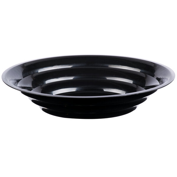 Fineline ReForm 80 oz. Wide Microwavable Plastic Catering Bowl Select Color- 25/Case