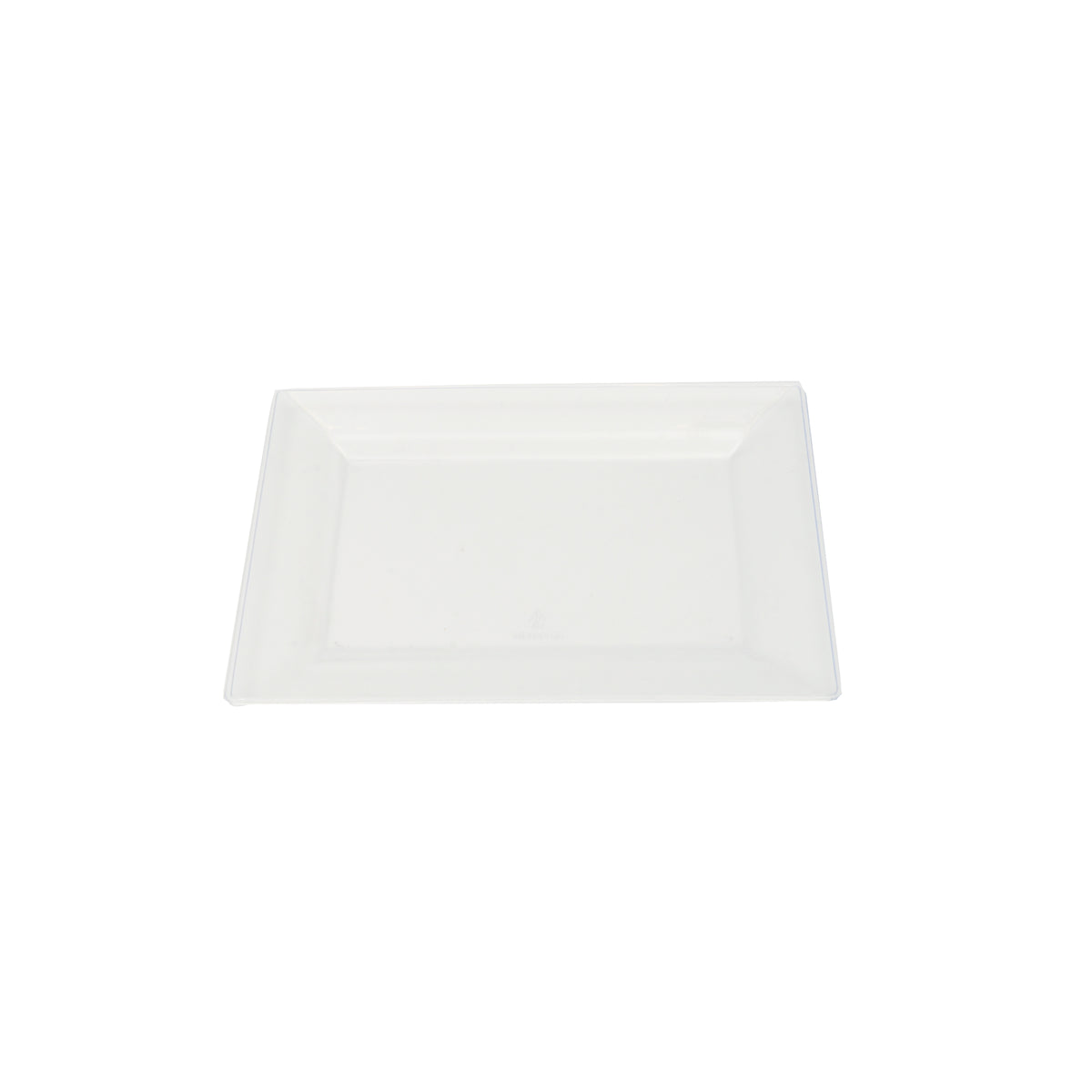 7.5" X 5.5" - Rectangular Dessert Plate, Clear — Case of 120 (Item EMI-RP6.CL)