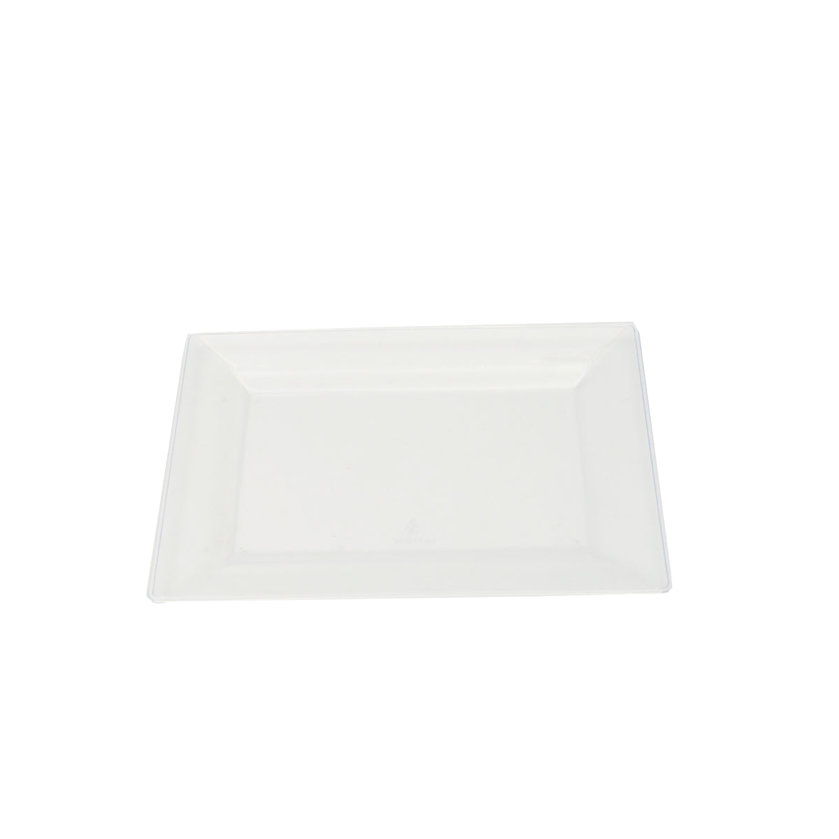 10" X 6.5" Rectangular Salad Plate, Clear — Case of 120 (Item EMI-RP8.CL)