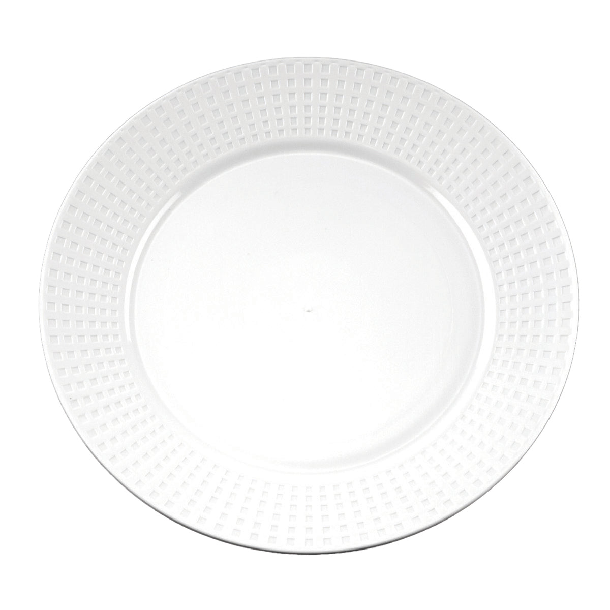 10" Dinner Plate, White — Case of 120 (Item EMI-MJP10.WH)