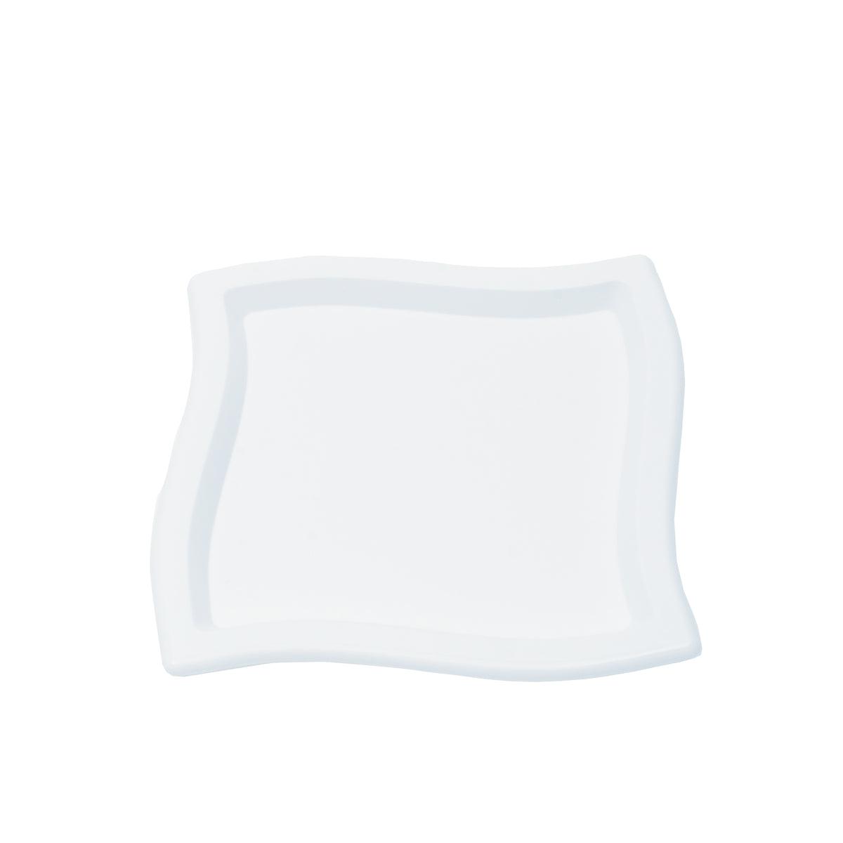 5.25" Square Plate, White — Case of 120 (Item EMI-WP6.WH)