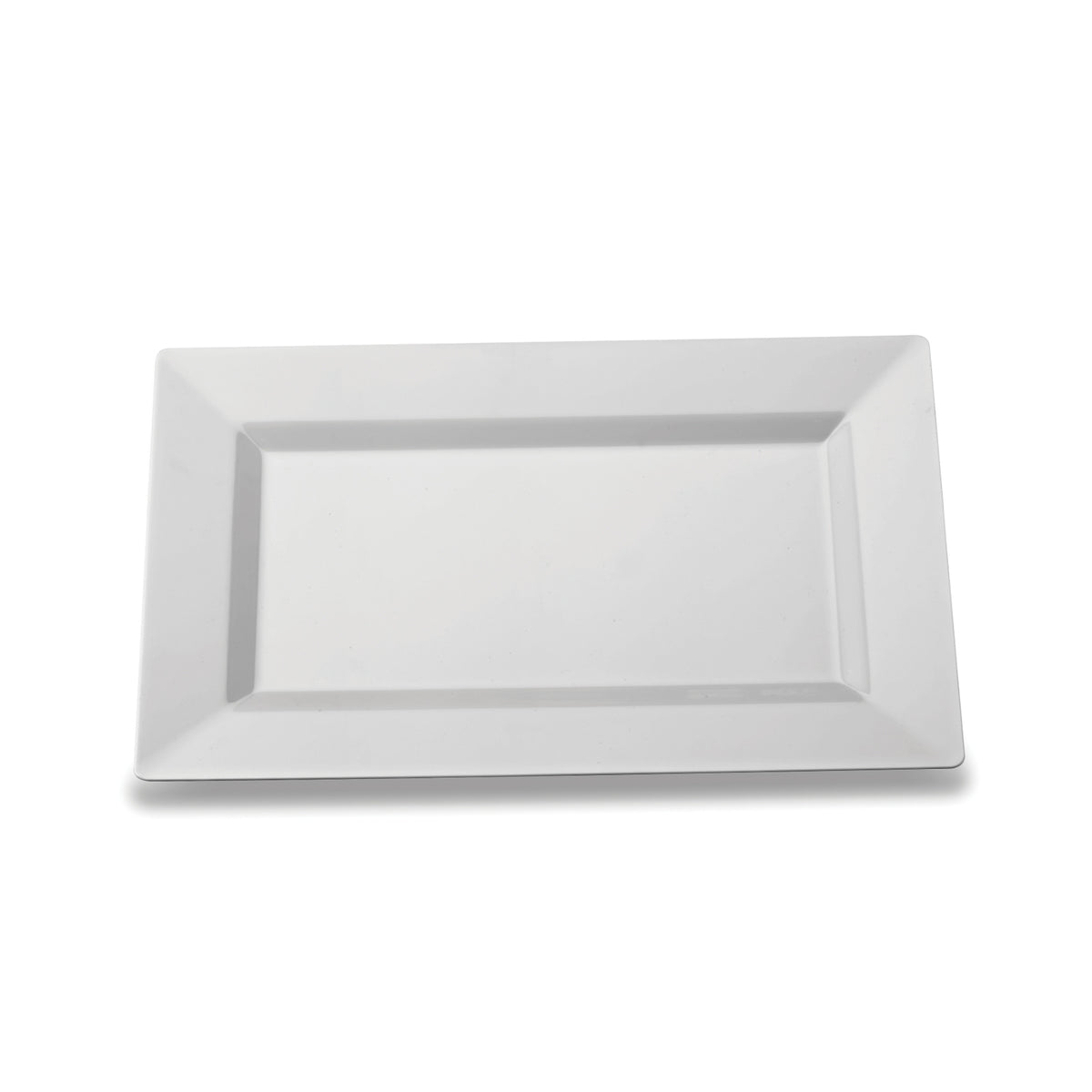 10" X 6.5" Rectangular Salad Plate, White — Case of 120 (Item EMI-RP8.WH)