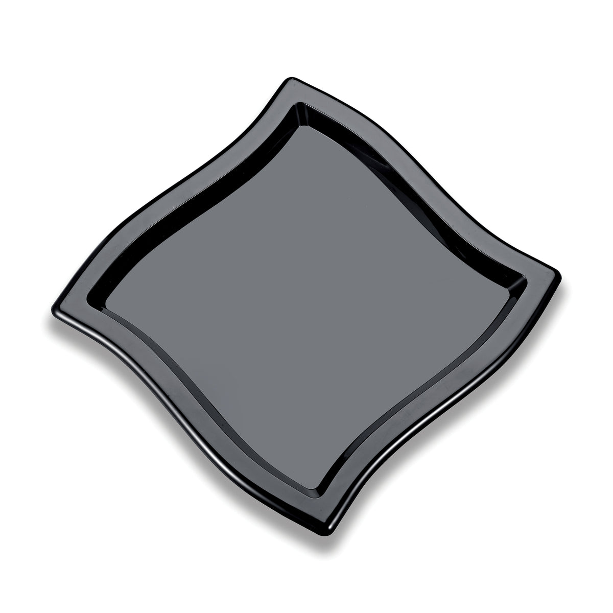 9.75" Dinner Plate, Black — Case of 120 (Item EMI-WP10.BK)