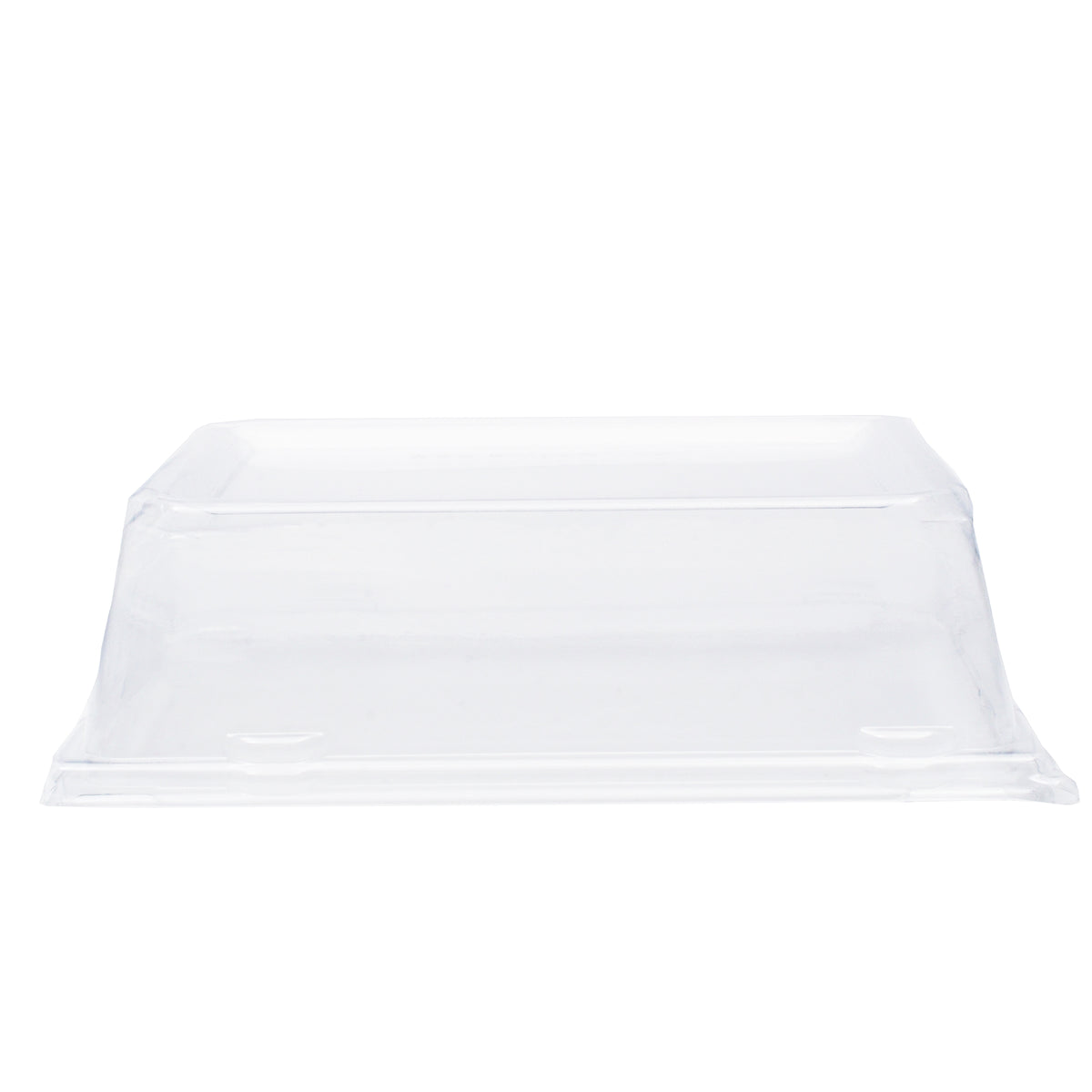 12.25" X 8" - Dome Lid for Rectangular Plate, Clear — Case of 120 (Item EMI-RP9LP)