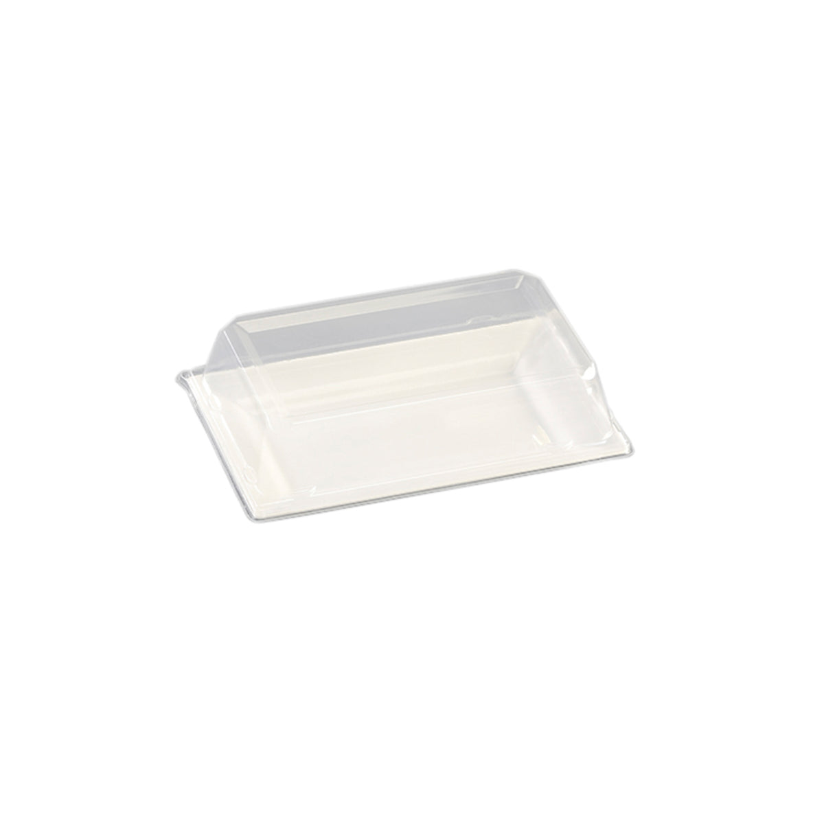 13.5" X 8.5" Dome Lid for Rectangular Plate, Clear — Case of 120 (Item EMI-RP11LP)