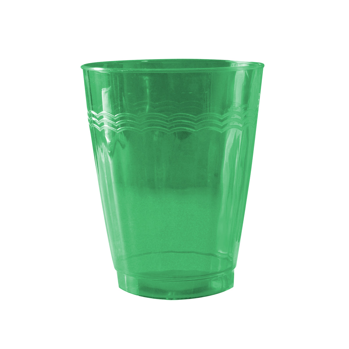 10 oz. Tumbler - Holiday, Green — Case of 240 (Item EMI-RET10.GRN)