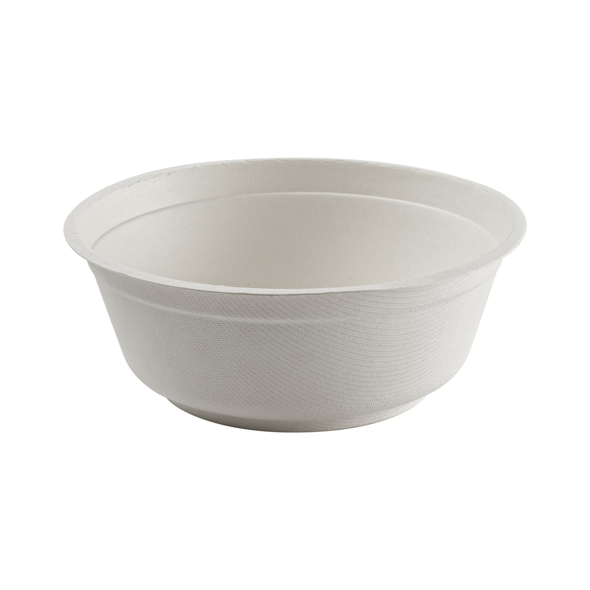 32 oz. Round Bowl - PFAS Free, White — Case of 500 (Item 43DRB32.WH)