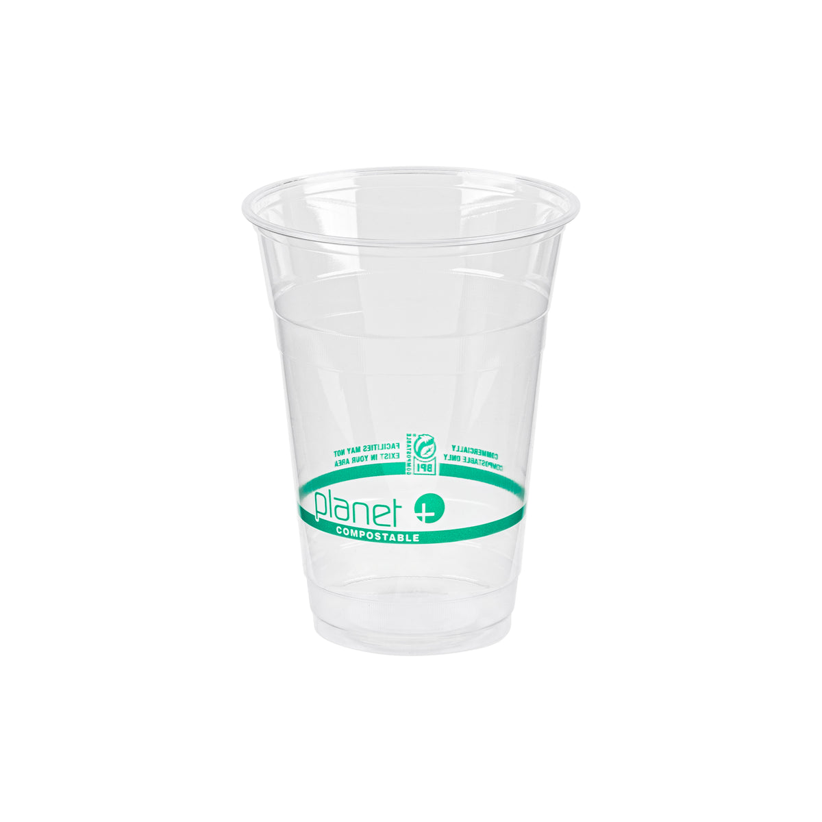 16 oz. PLA Drinking Cup (96 mm), Clear — Case of 1000 (Item 47PLA16)