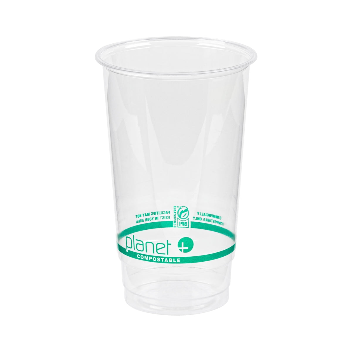 24 oz. PLA Drinking Cup (96 mm), Clear — Case of 1000 (Item 47PLA24)