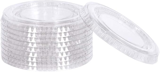 Small portion container lids 1 oz