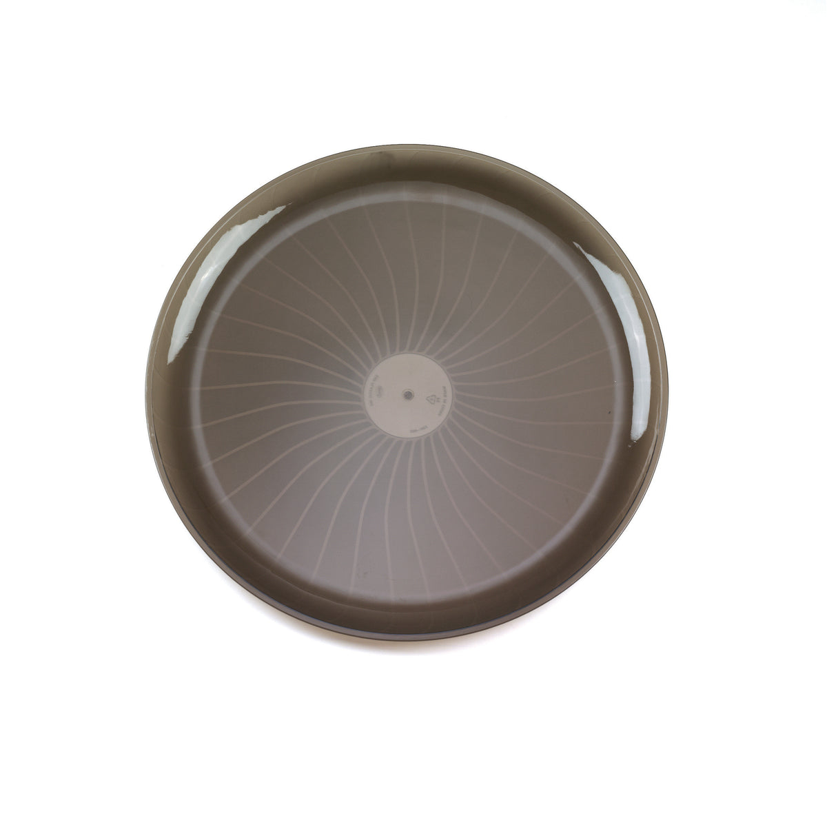 16" Classic Round Tray, Smoke — Case of 25 (Item EMI-460.SM)