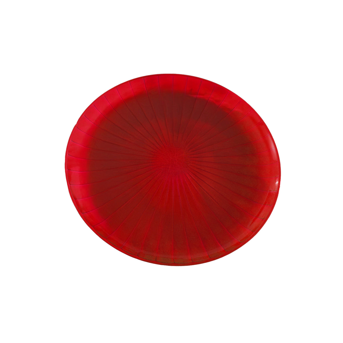 16" Classic Round Tray, Red — Case of 25 (Item EMI-460.RD)