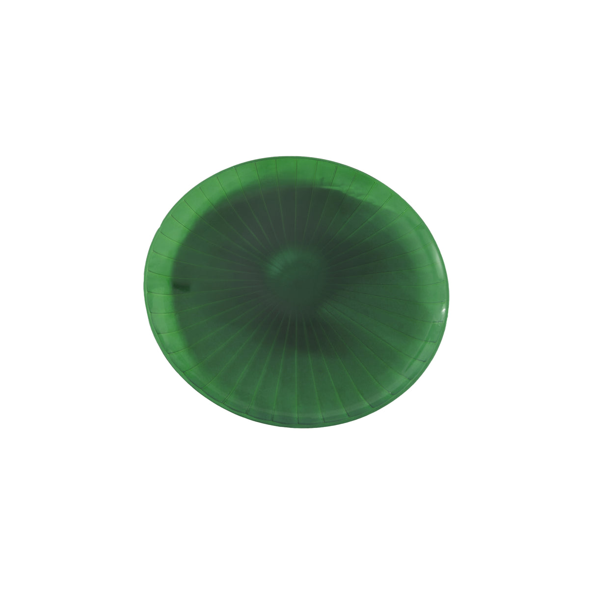 12" Classic Round Tray - Holiday, Green — Case of 25 (Item EMI-420.GRN)