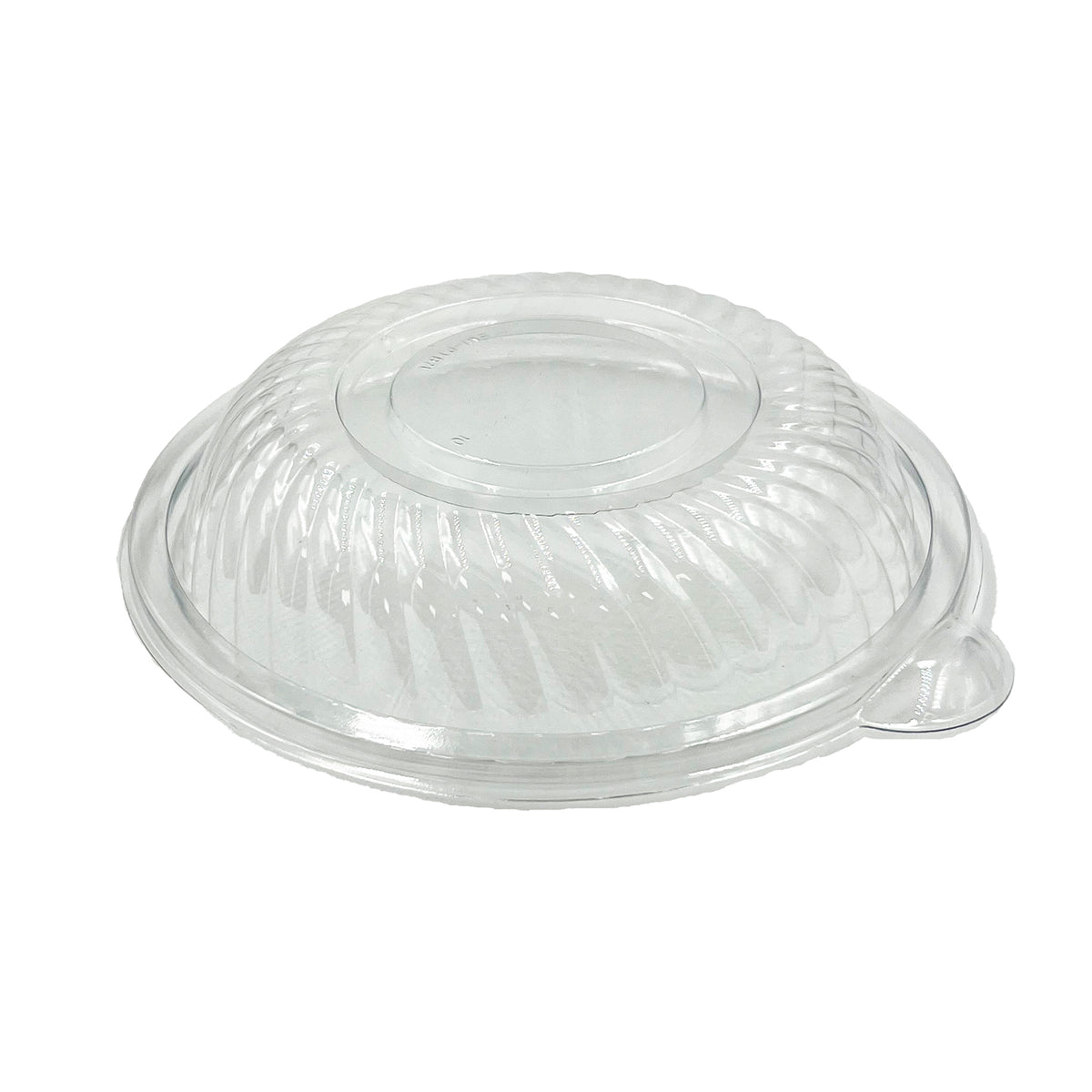 Dome PET Lid - Fits 160 oz. Salad Bowl, Clear — Case of 25 (Item EMI-PTB12L)