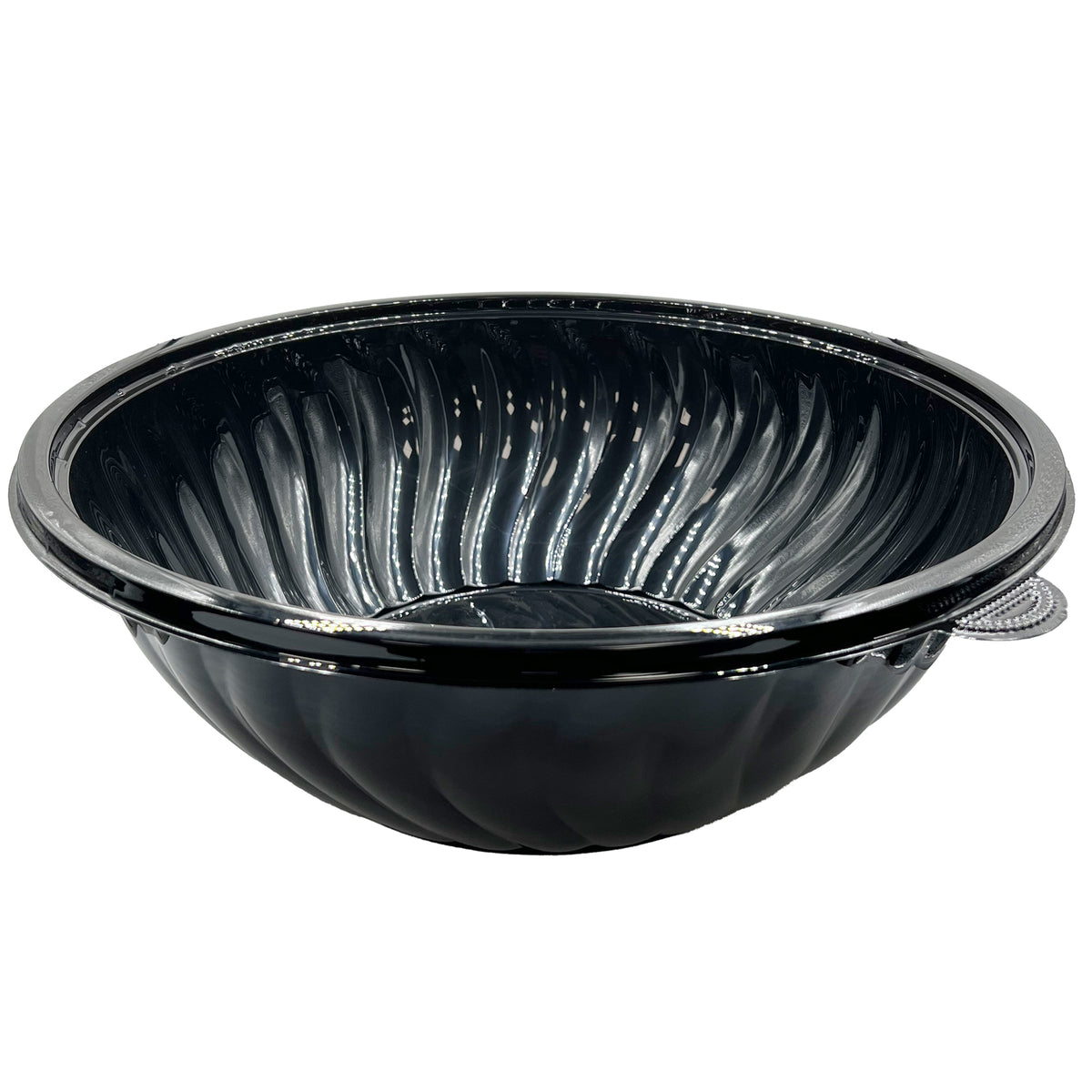 320 oz. Salad Bowl PET, Black — Case of 25 (Item EMI-PTB32016.BK)