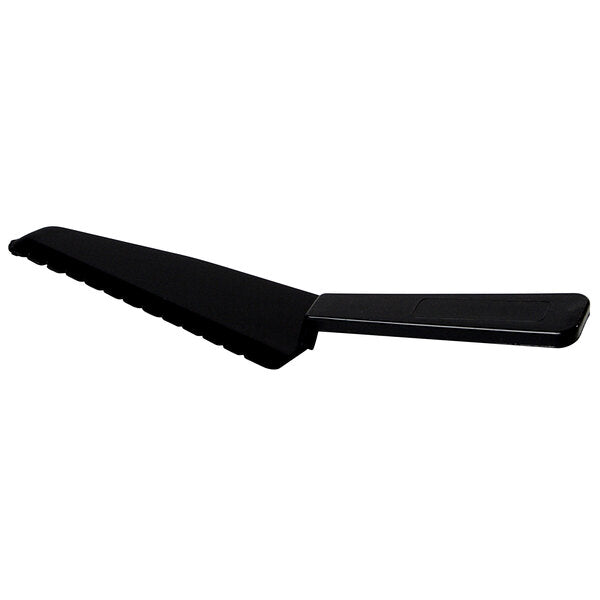 Fineline 9 3/4" Black Disposable Plastic Pie Server - 144/Case