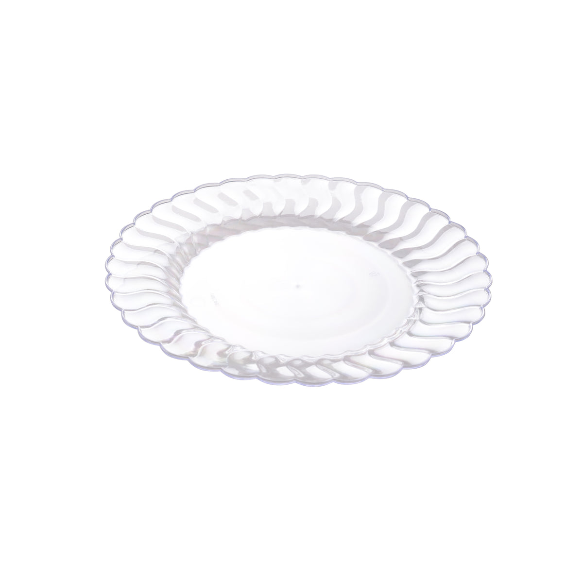 9" Dinner Plate, Clear — Case of 180 (Item 209-CL)