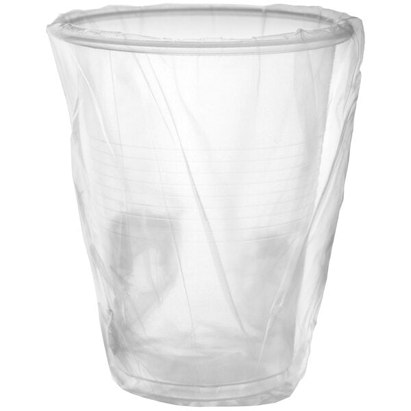 Fineline 9 oz. Individually Wrapped Plastic Cup - 1,000/Case