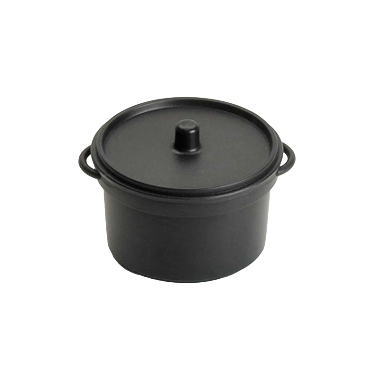 2.7 oz. Micro Cooking Pot, Black — Case of 100 (Item EMI-620.BK)