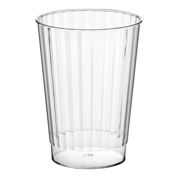 Fineline 12 oz. Clear Hard Plastic Crystal Tumbler Renaissance - 240/Case