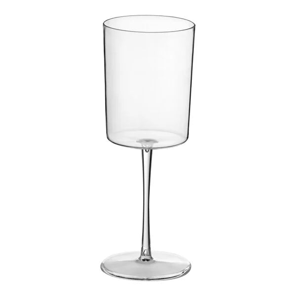 Fineline Clear Plastic 1-Piece Wine Glass - 72/Case