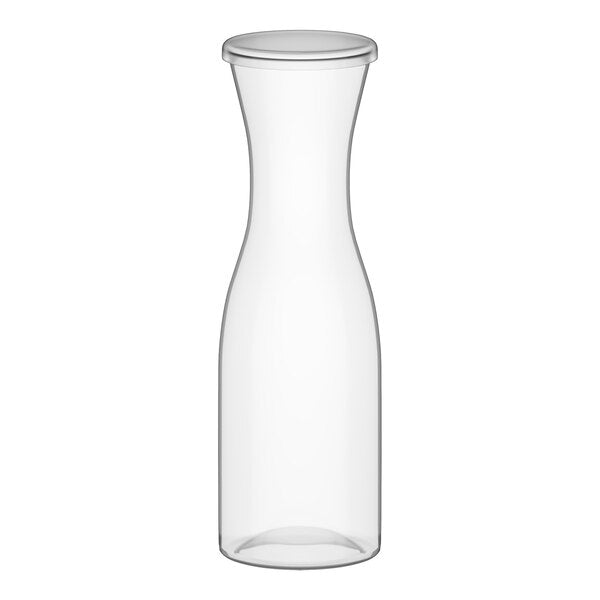35 oz. Wine Carafe w/ Lid, Clear — Case of 12 (Item 3405-CL)