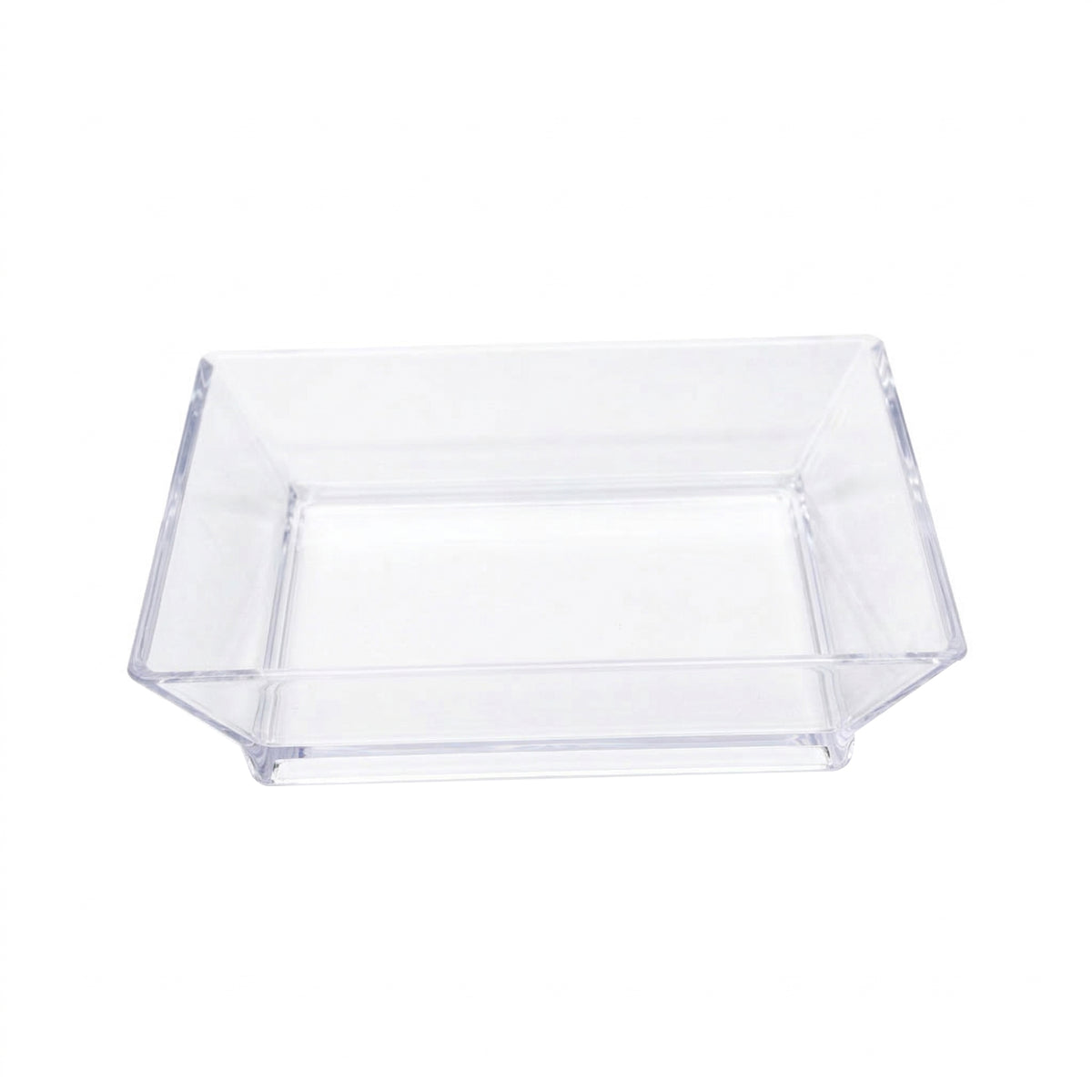 2.25" X 2.25" Tiny Trays, Clear — Case of 200 (Item EMI-605.CL)