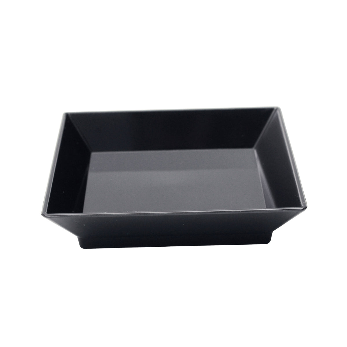 2.25" X 2.25" Tiny Trays, Black — Case of 200 (Item EMI-605.BK)