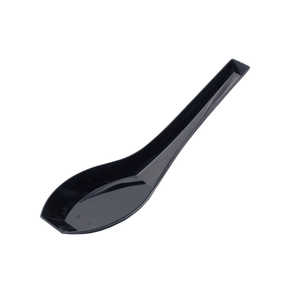 5" .51 oz. Zest Spoon, Black — Case of 200 (Item EMI-618.BK)