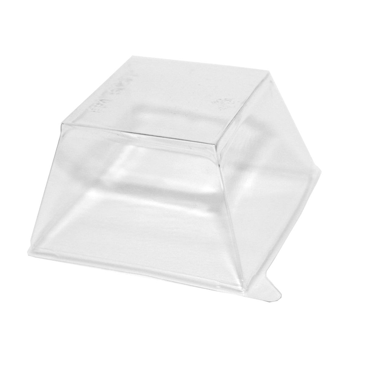 Lid for 2.25" X 2.25" Tiny Trays, Clear — Case of 1000 (Item EMI-605LP)