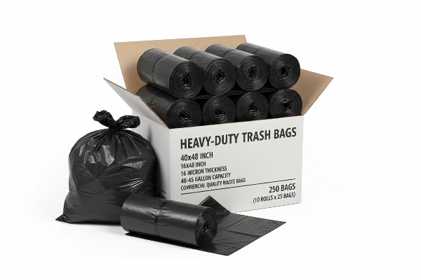 40" x 48"equivalent to NY16 micron BLACK 40-to-45-gallon 10 x 25 Per Case 56-gallon PLR404816
