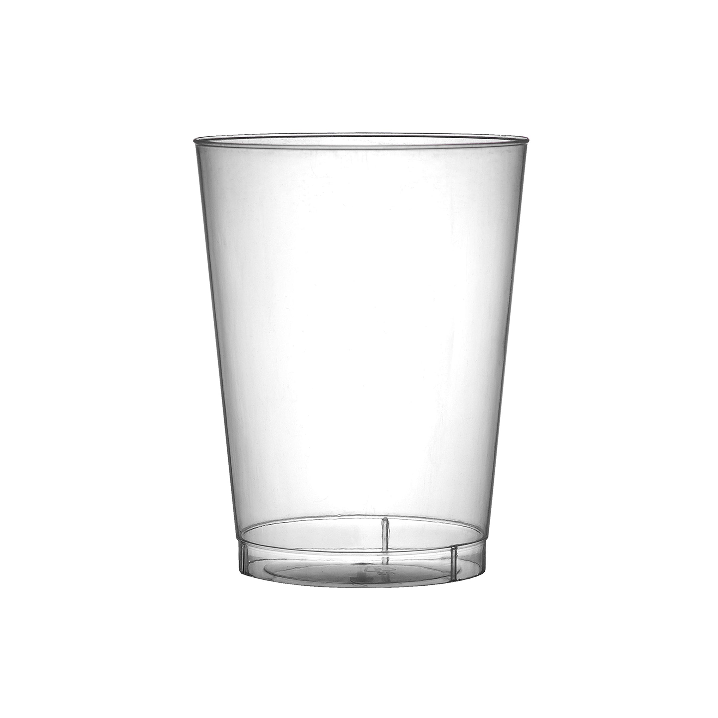 10 oz Hard Plastic Clear Tumblers