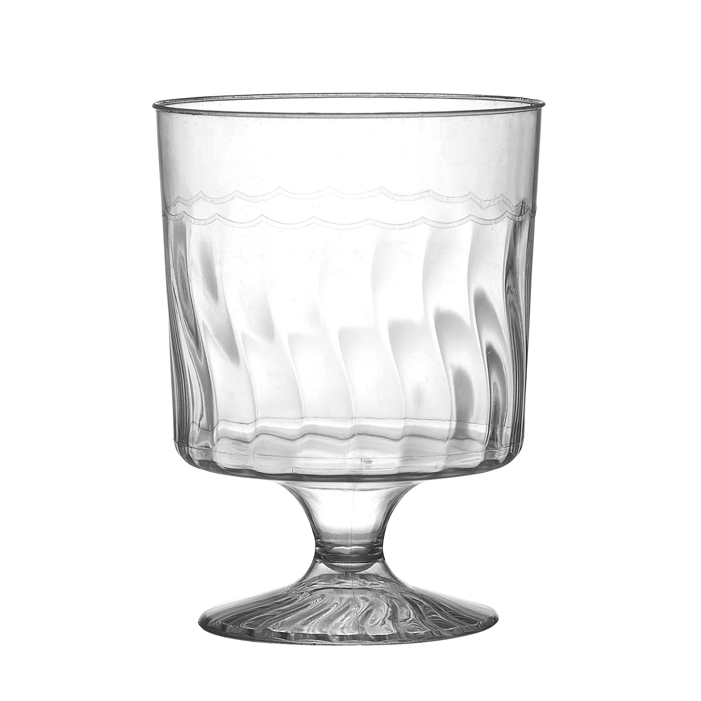 5.5 oz Flairware Clear Wine Glass