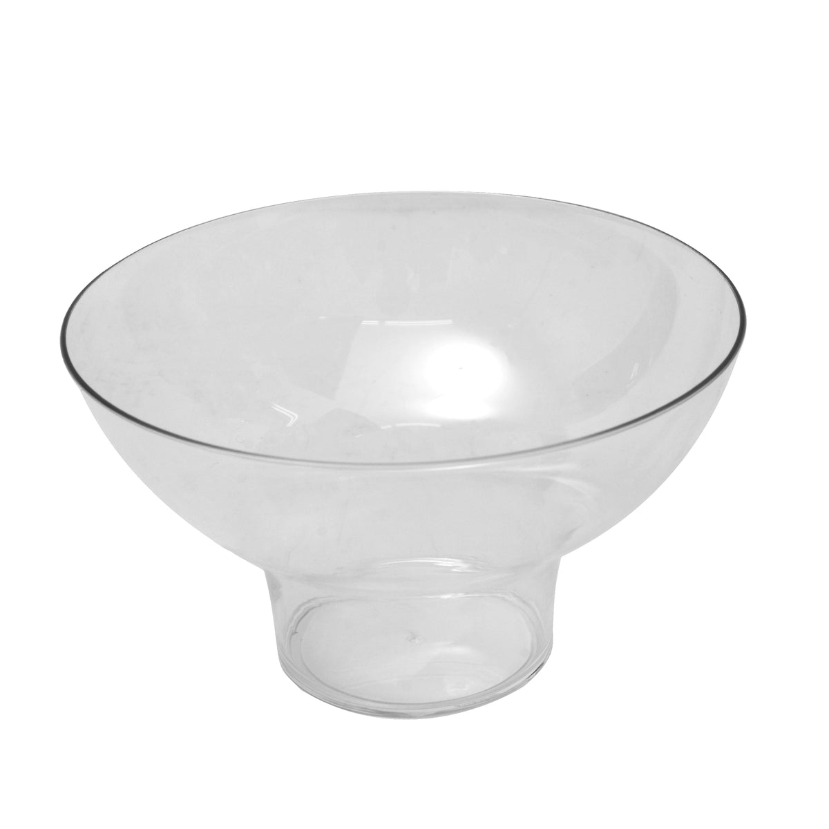 22 oz. Dip Dish, Pedestal Bowl, Clear — Case of 24 (Item EMI-204.CL)