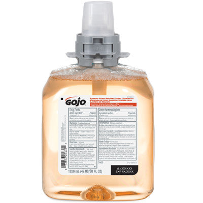 Gojo Luxury Foam Antibacterial Hand Soap - 4 x 1250 ml per case