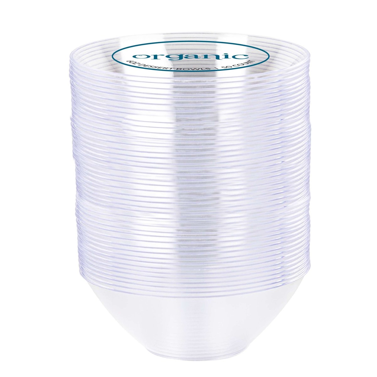 Organic Bowls - 6 oz (12/50 ct) Clear (BST-3136)