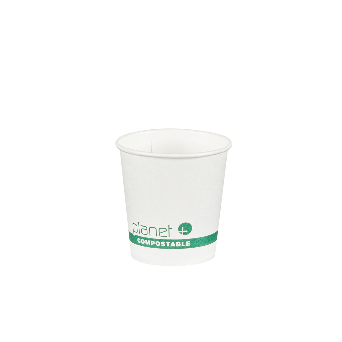 4 oz. PLA Lined Hot Cup, White — Case of 1000 (Item 47PLC4)